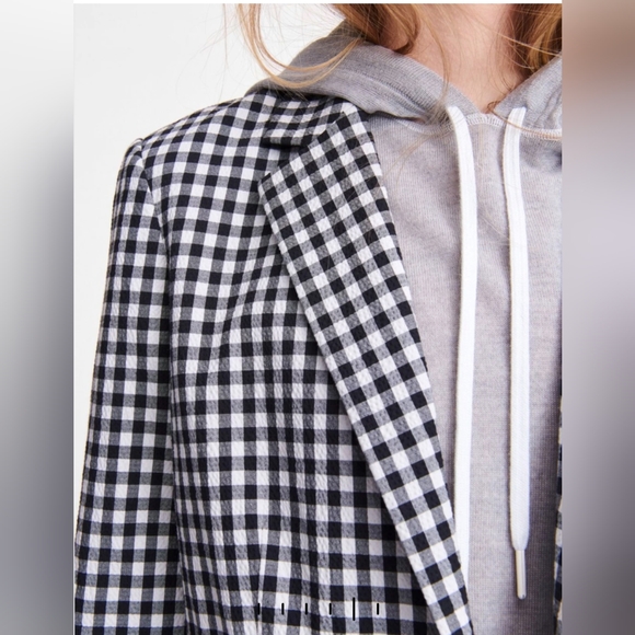 Rag & Bone Gingham Blazer - Picture 2 of 3